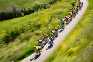 Drones para la Fotografía de Bicicletas